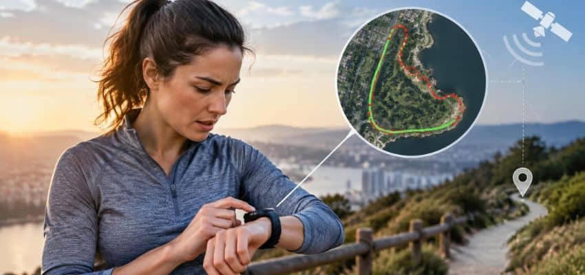 How to fix inaccurate GPS tracking on a running watch quickly