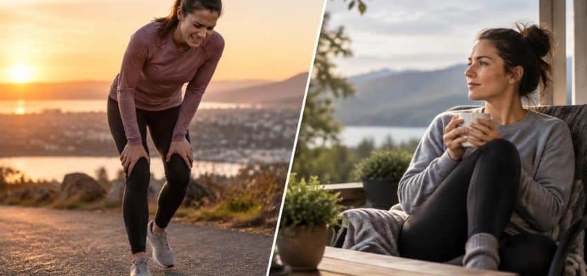 How to decide whether to run with sore legs or take a rest day