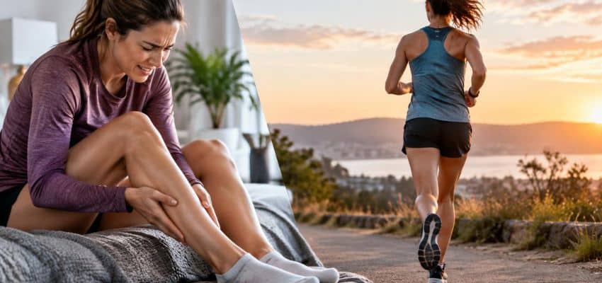 Understanding whether sore legs the day after running are normal or a sign of overtraining